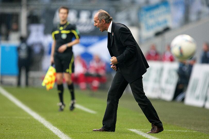 Unter Druck: Löwen-Coach Reiner Maurer.