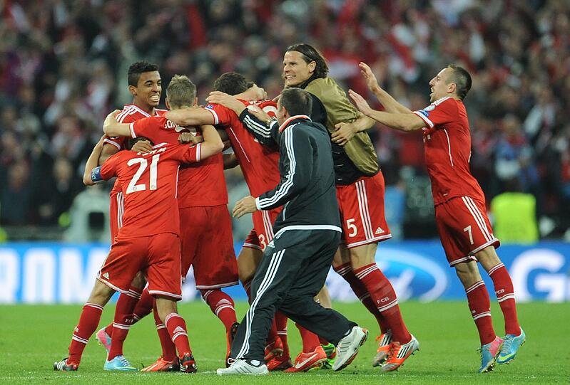 Tränen, Jubel, Emotionen: Der deutsche Meister FC Bayern hat die Champions League gewonnen. Hier gibt's die Bilder der Freude aus Wembley
