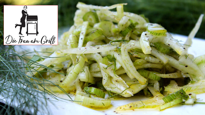 So lecker sieht er aus, der Fenchelsalat. So lecker sieht er aus, der Fenchelsalat.