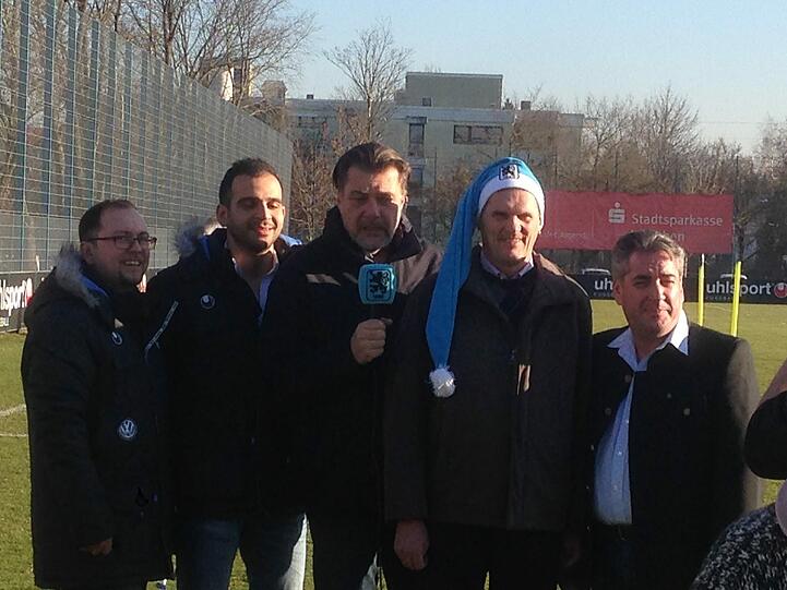 Erik Altmann, Noor Basha, Gerhard Mayrhofer, Heinz Schmidt und Peter Helfer (von links).
