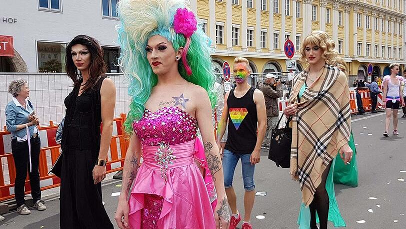 München ist bunt - gerade an diesem Tag