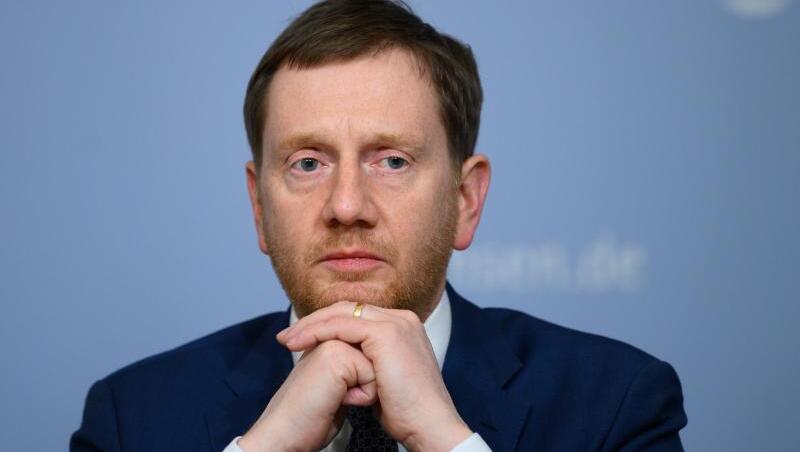 Michael Kretschmer (CDU), Ministerpräsident von Sachsen. Michael Kretschmer (CDU), Ministerpräsident von Sachsen.