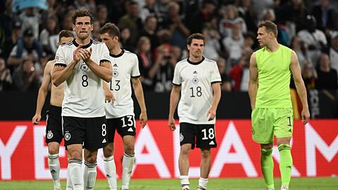7. Juni 2022: Gegen England führt Deutschland in München mit 1:0, doch Kanes Elfer in der 88. Minute sorgt für das (unvermeidliche?) 1:1.