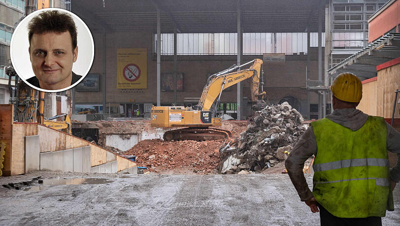 Von Tag zu Tag sieht man weniger vom Münchner Hauptbahnhof. Von Tag zu Tag sieht man weniger vom Münchner Hauptbahnhof.