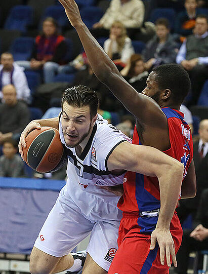 Joffrey Lauvergne (Frankreich, links)