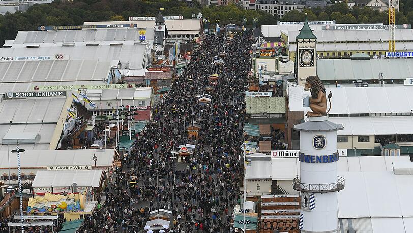 Viele Besucher zog die Wiesn auch dieses Jahr an - aber woher kamen sie?