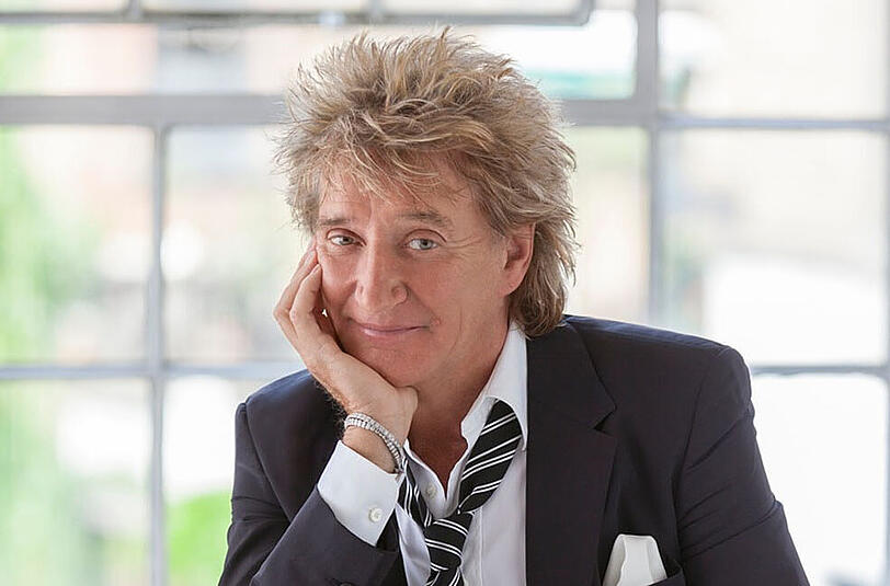 Rod Stewart liebt das Autofahren.