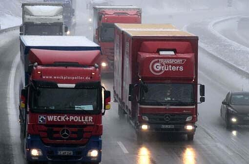 Bayerische LKW-Fahrer bekommen künftig mehr Geld. (Symbolfoto)