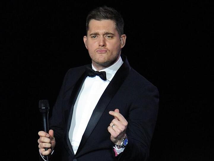 Er ist ein Mann mit viel Humor: Michael Bublé.