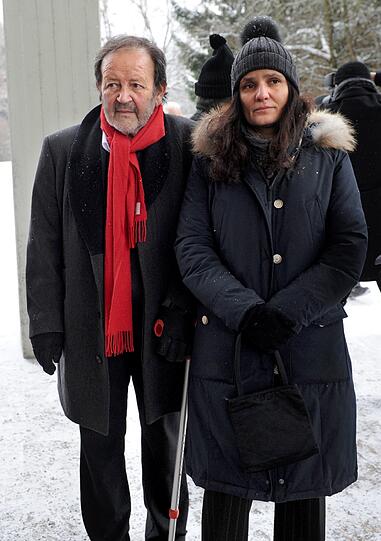 Der Regisseur Gernot Roll und seine Frau Rita Serra-Roll.