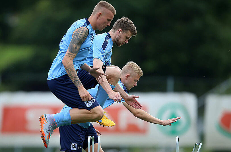 Tag vier im Trainingslager der Löwen.