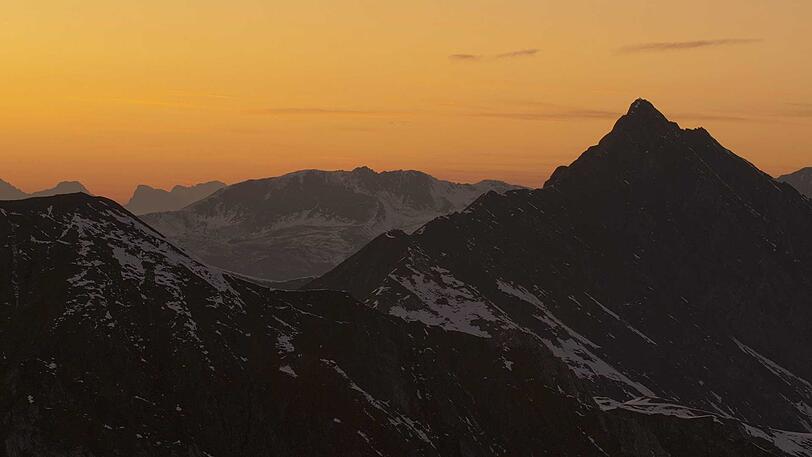 Die Hornspitze im Zillertal, Tirol.