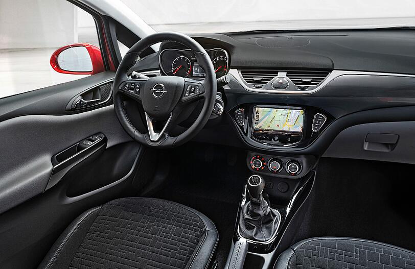 Der neue Opel Corsa trägt das akuelle Markengesicht und ist als Drei- und Fünftürer zu haben.