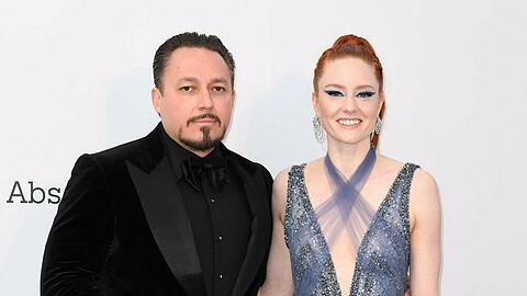 Barbara Meier und ihr Ehemann Klemens Hallmann erwarten den ersten Nachwuchs