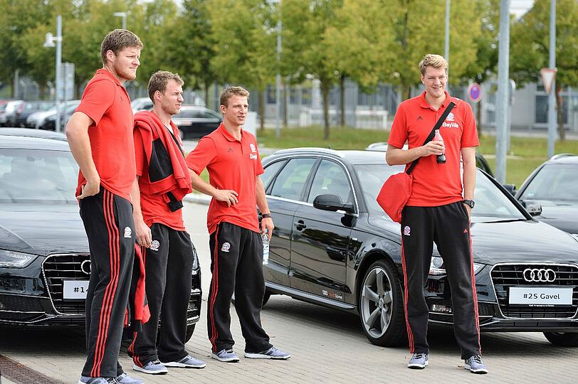 Team-Präsentation und Auto-Übergabe im Audi-Forum in Ingolstadt. Die Bilder.