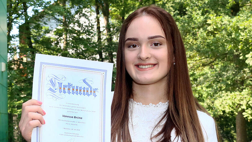 Hat ihr Ziel erreicht: Vanessa Brcina. Hat ihr Ziel erreicht: Vanessa Brcina.