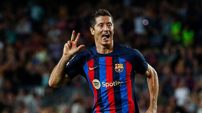 Auch beim FC Barcelona trifft Robert Lewandowski weiter wie am Fließband.