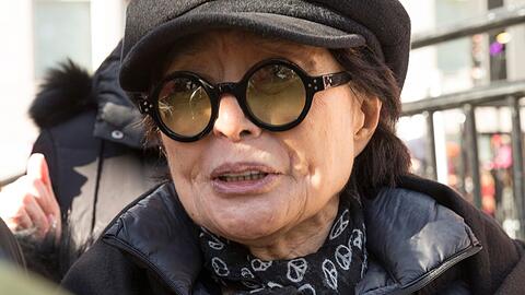 Yoko Ono lebte seit 1973 im exklusiven Dakota Building in Manhattan.