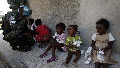 Sie können sich nicht selbst schützen: die Kinder aus Haiti Sie können sich nicht selbst schützen: die Kinder aus Haiti