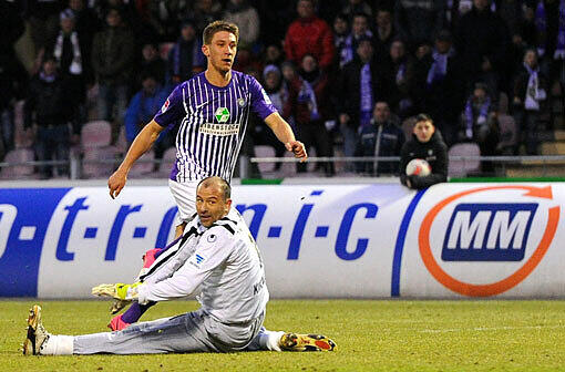 Gabor Kiraly in Aktion.