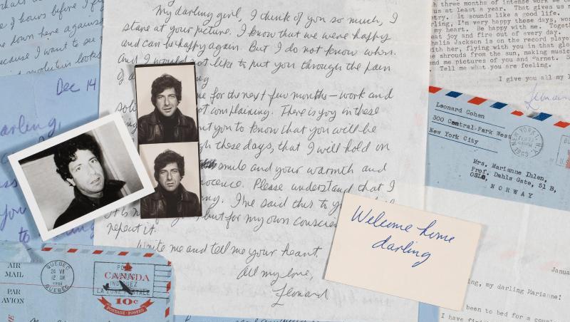 Briefe von Leonard Cohen an Marianne Ihlen. Briefe von Leonard Cohen an Marianne Ihlen.