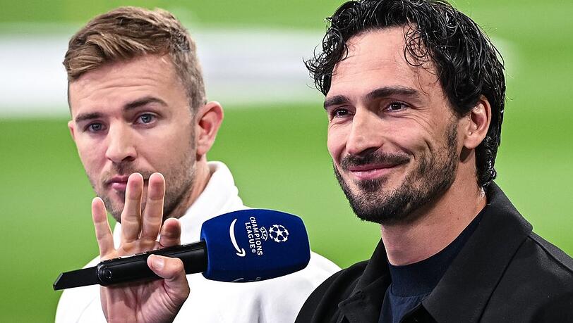 Mats Hummels (r.) und Christoph Kramer treffen bei der "Promi Padel WM" aufeinander. Mats Hummels (r.) und Christoph Kramer treffen bei der "Promi Padel WM" aufeinander.