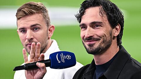 Mats Hummels (r.) und Christoph Kramer treffen bei der "Promi Padel WM" aufeinander.