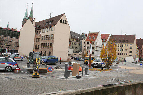 Pünktlich zum Christkindlesmarkt wird am kommenden Freitag der Augustinerhof-Parkplatz eröffnet.