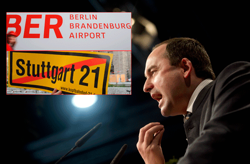 Der Bundesvorsitzende der Freien Wähler, Hubert Aiwanger, kritisierte in Deggendorf die Politik zum Berliner Flughafen und &bdquo;Stuttgart 21&ldquo;: &bdquo;Wir sind auf dem Weg zur Bananenrepublik. Wir können keinen Flughafen bauen, wir können keinen Bahnhof bauen. Wir sind dabei, eine Nation der Hanswurste zu werden, wenn wir weiter so regiert werden.&ldquo;