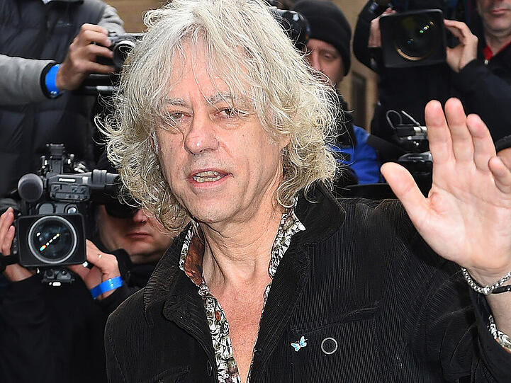 Bob Geldof bei einer Veranstaltung in London