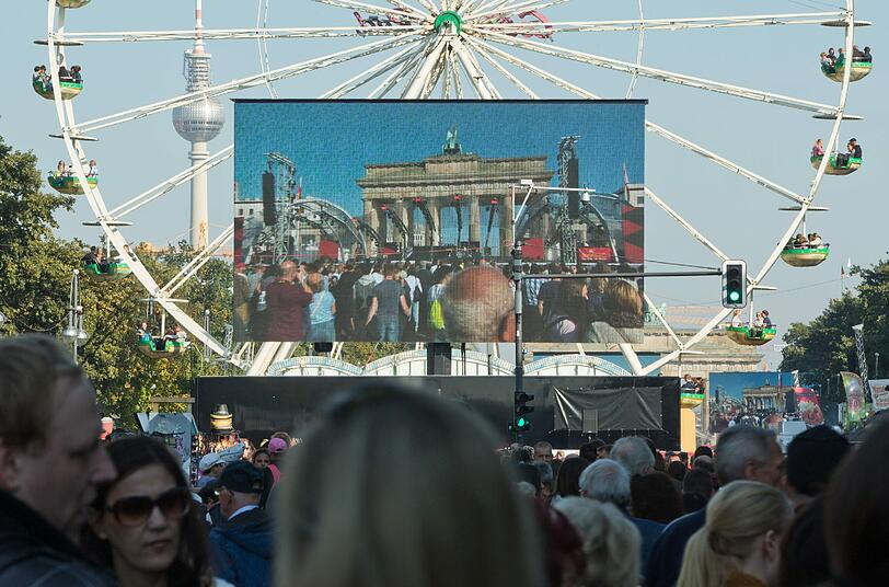 Einheitsfeiern im ganzen Land: die Bilder.