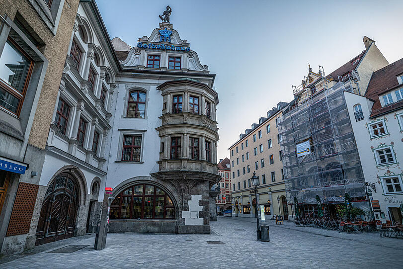 Das Hofbräuhaus am Platzl: Hier trifft sich die Welt.