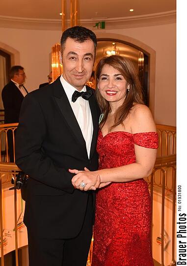 Cem Özdemir (Bundesvorsitzender Die Grünen) und Ehefrau Maria Castro