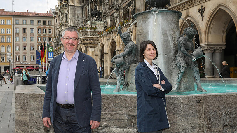 Kämpfen für die sozial Schwächeren in der Stadt: Die SPD-Fraktionschefs Christian Müller und Anne Hübner.