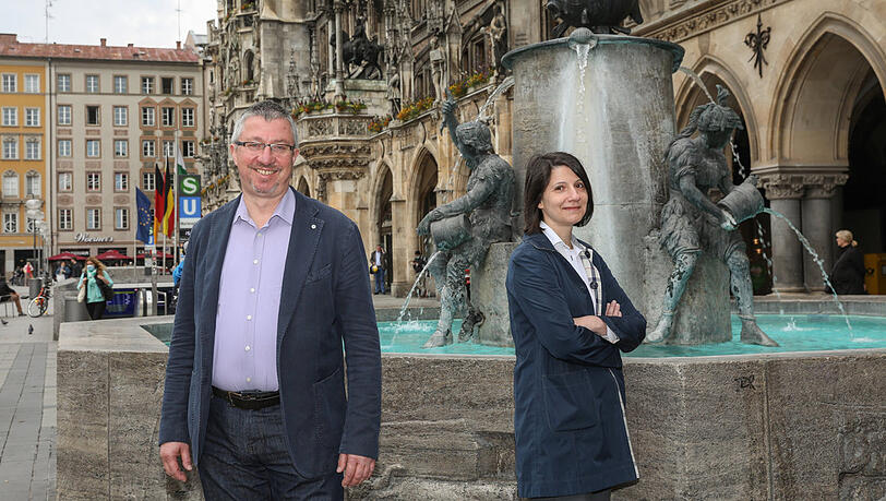 Kämpfen für die sozial Schwächeren in der Stadt: Die SPD-Fraktionschefs Christian Müller und Anne Hübner. Kämpfen für die sozial Schwächeren in der Stadt: Die SPD-Fraktionschefs Christian Müller und Anne Hübner.