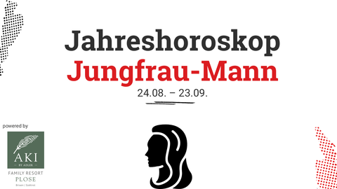 Das Jahreshoroskop 2025 für den Jungfrau-Mann.