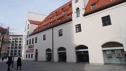 Das Stadtcafe am Sankt-Jakobs-Platz neben dem Filmmuseum.