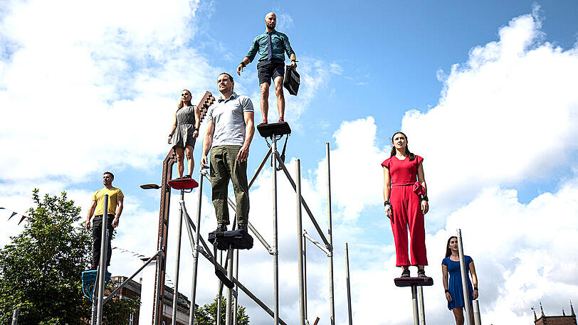 Theater Performances: Zu sehen im Amphitheater.