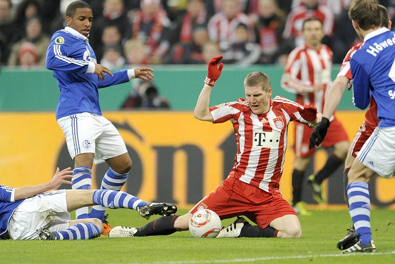 Bastian Schweinsteiger: Ausrutscher gegen den FC Schalke