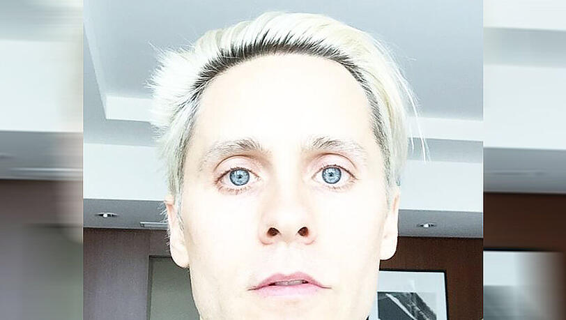 Um sich nicht in der Rolle zu verlieren, ist für Jared Leto am Set von 'Suicide Squat' jederzeit ein Therapeut ansprechbar. Um sich nicht in der Rolle zu verlieren, ist für Jared Leto am Set von 'Suicide Squat' jederzeit ein Therapeut ansprechbar.