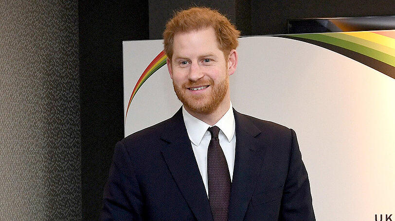 Prinz Harry bei seinem Auftritt am UK Africa Investment Summit 2020 in London
