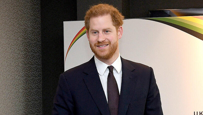 Prinz Harry bei seinem Auftritt am UK Africa Investment Summit 2020 in London Prinz Harry bei seinem Auftritt am UK Africa Investment Summit 2020 in London