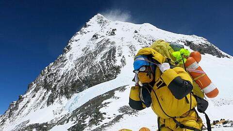 In Camp 4 des Mount Everest wird die ohnehin schon dünne Luft noch dünner.