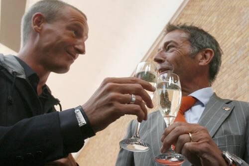 Standen sich sehr nahe: Jörg Haider, Stefan Petzner.