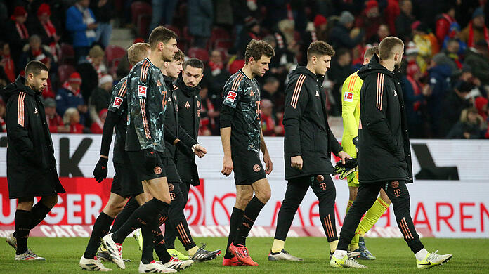 Ein Nachmittag zum Vergessen: In Mainz kassierte der FC Bayern die erste Liga-Pleite der Saison.