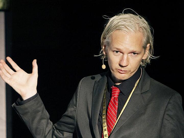 Der Wikileaks-Chef und Gründer, Julian Assange
