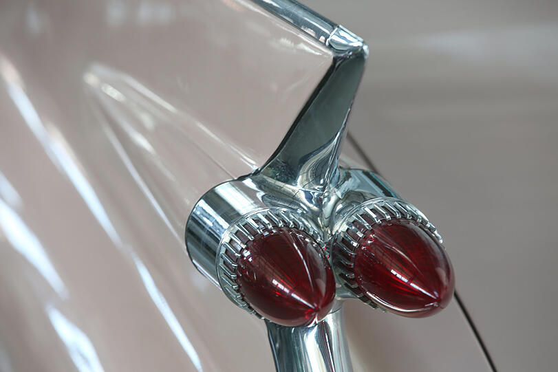 Die Rücklichter am Cadillacflügel - eine wahre Design-Ikone!