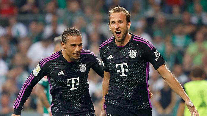 Der bis dato teuerste Bundesliga-Einkauf aller Zeiten: Bayerns Harry Kane (re.).