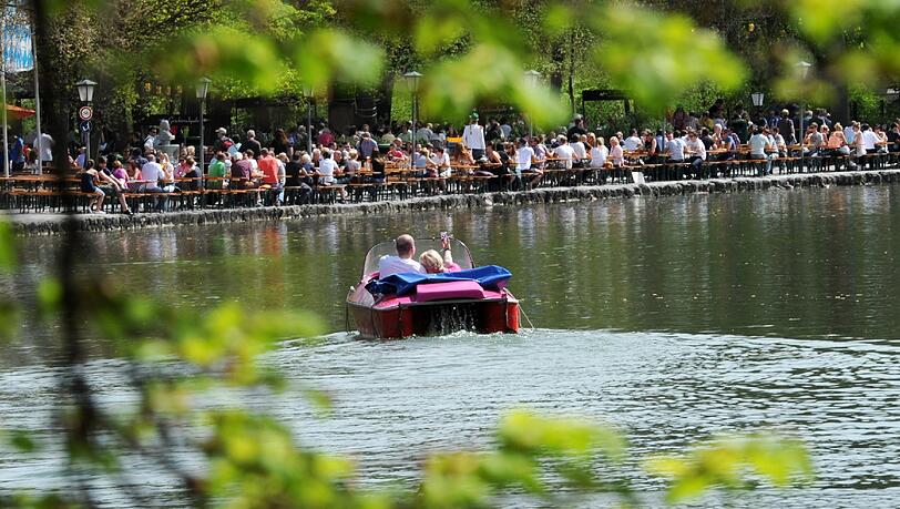 Die Münchner können diese Woche traumhaftes Sommerwetter genießen. Die Münchner können diese Woche traumhaftes Sommerwetter genießen.