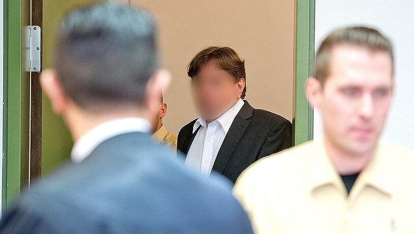 Der angeklagte Kaufmann Christian H. im Landgericht München. Der angeklagte Kaufmann Christian H. im Landgericht München.